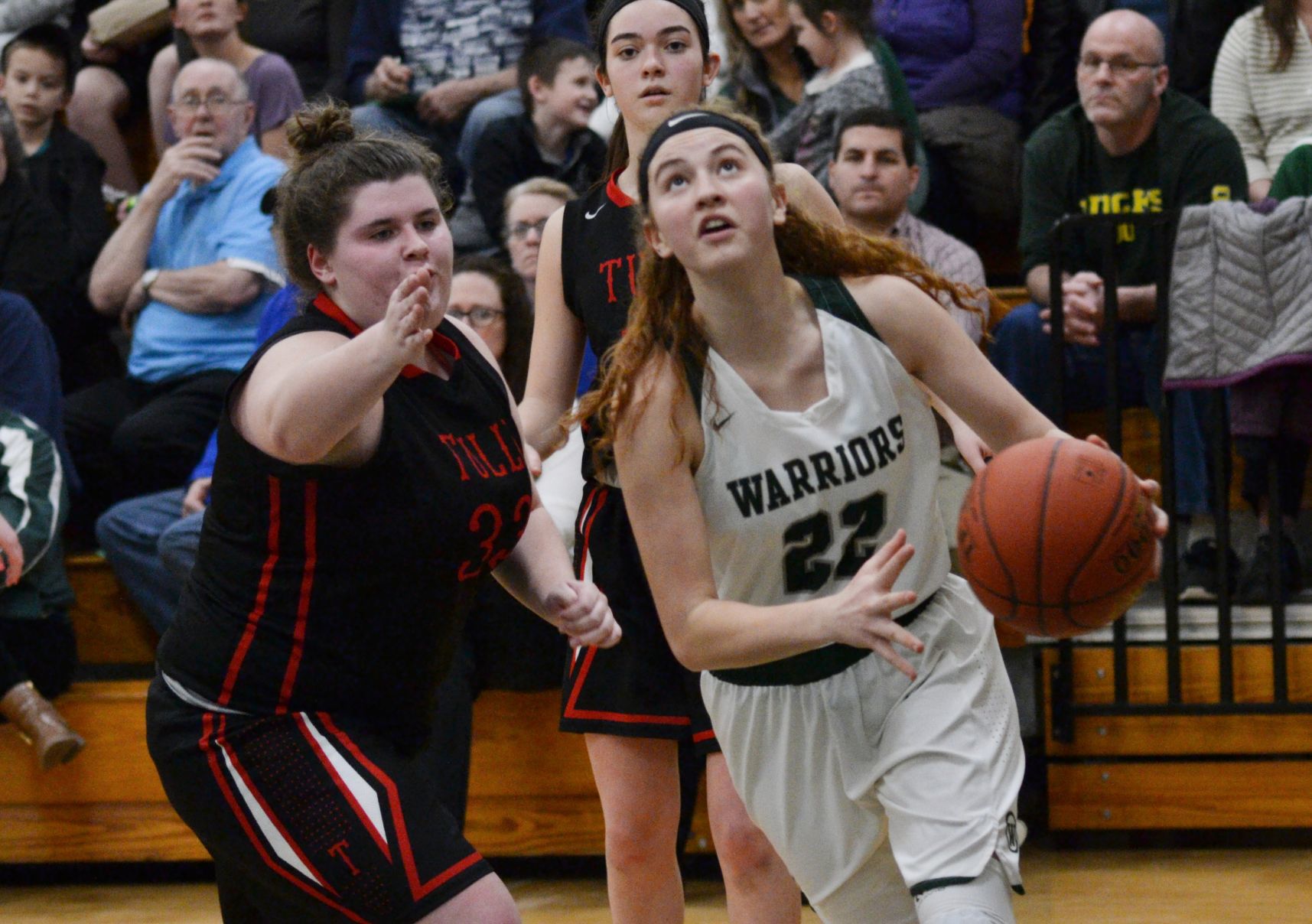 Weedsport girls basketball vs. Tully